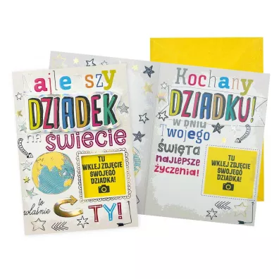 Kukartka Karnet DK-1098 DBD Dziadek
