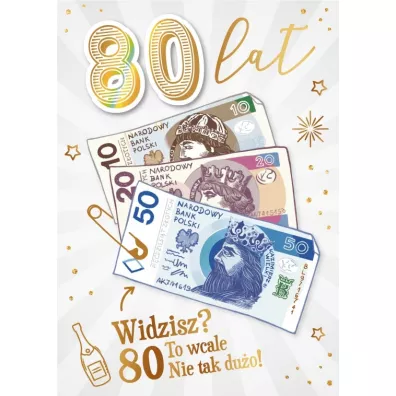 Armin Style Karnet Urodziny 80