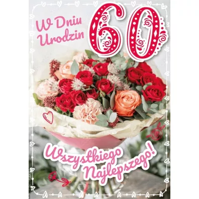 Armin Style Karnet Urodziny 60