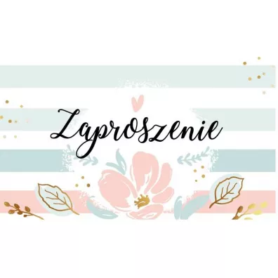 Zaproszenie Urodziny (10szt)