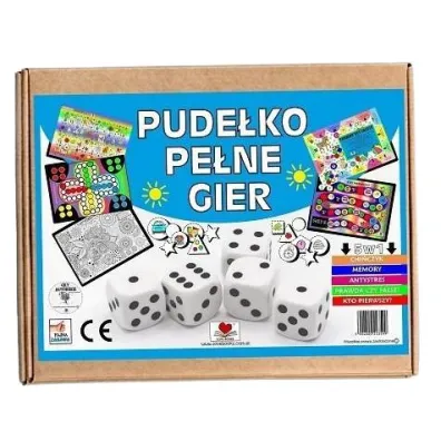Pudełko pełne gier Love Books