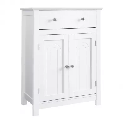 Songmics Szafka łazienkowa stojąca z szufladą