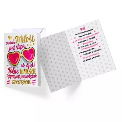 Kukartka Karnet PR-215 Walentynki