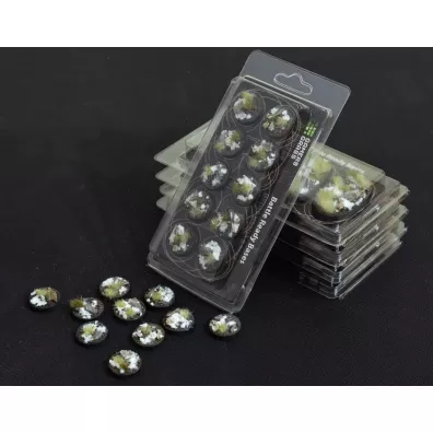 Gamers Grass: Bases Round - Winter 32mm 8 szt.