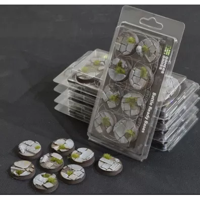 Gamers Grass: Bases Round - Temple 32mm 8 szt.