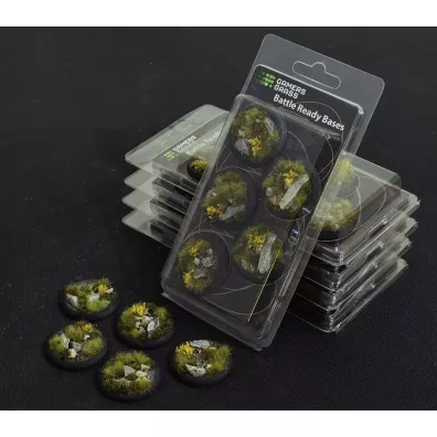 Gamers Grass: Highland RoundLip 40 mm 5 szt.