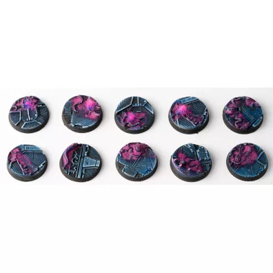 Gamers Grass: Bases Round - Alien Infestation 25 mm 10 szt.