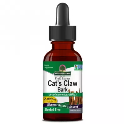 Natures Answer Cat`s Claw Bark - Ekstrakt z kory kociego pazura Suplement diety 30 ml