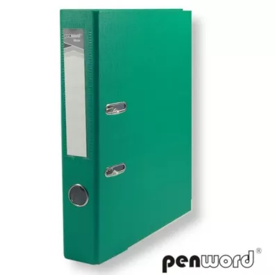 Penword Segregator A4 z okuciem 5 cm zielony