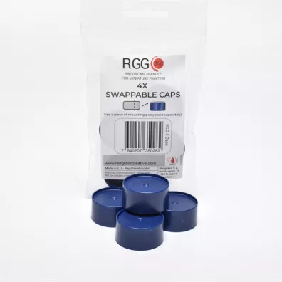 Red Grass Games RedGrass: Swappable Caps for RGG360 Painting Handle 4 szt.