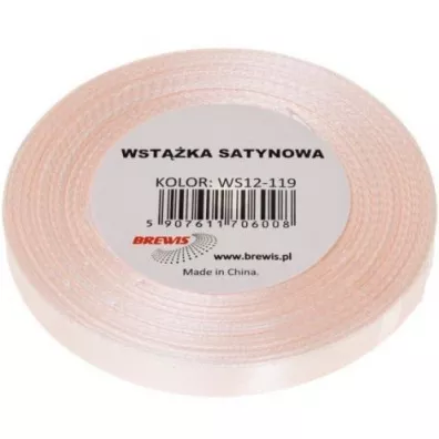 Brewis Wstążka satynowa szampańska 38mm x 32m