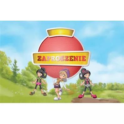 Zaproszenie dziecięce (10szt)