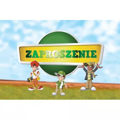 Zaproszenie dziecięce (10szt)