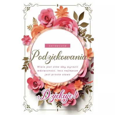 Karnet Podziękowania