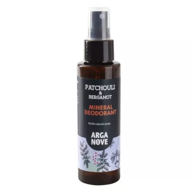 Arganove Dezodorant ałun mineralny Patchouli spray 100 ml