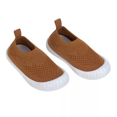 Lassig Ultrawygodne elastyczne trampki dziecięce z antypoślizgową podeszwą Splash & Fun caramel, rozm. 21