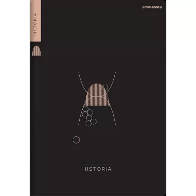 Top-2000 Zeszyt A5/60K kratka Historia (10szt) TOP2000