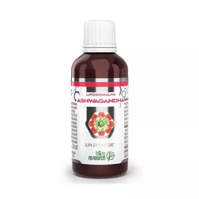 Botanical Research B&M Ashwagandha liposomalna Suplement diety 50 ml