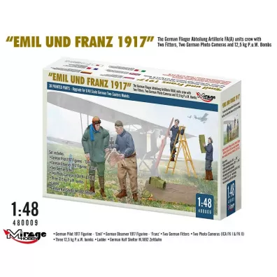 WWI Załoga jednostek FAA Emil&Franz 1917 1:32