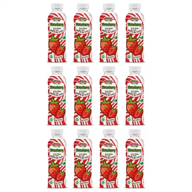 Jungle Fruits Napój z Nata de coco - Truskawka zgrzewka 12 x 450 ml