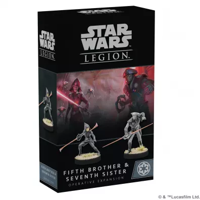Star Wars Legion: Fifth Brother & Seventh Sister Operative Expansion Atomic Mass Games