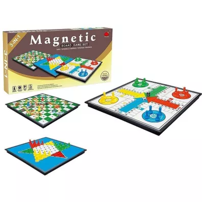 Zestaw gier magnetycznych 3w1 Adar