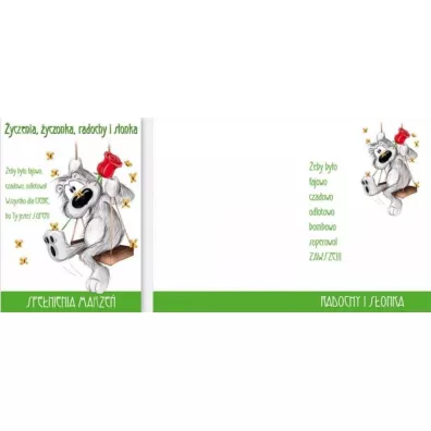 Stamp Karnet Happy B6 + koperta wzór nr 03