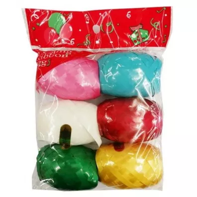 Wstążka kolorowa 6szt