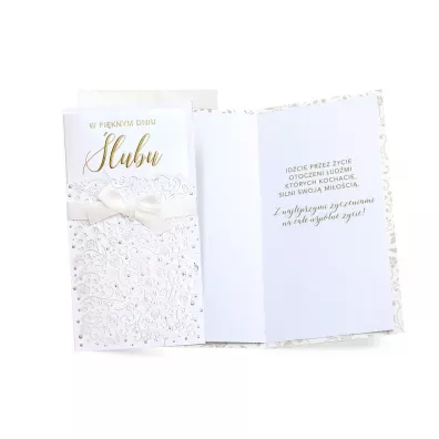 Kukartka Karnet Ślub
