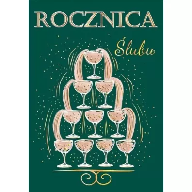 Henry Karnet A5 Rocznica ślubu Fontanna