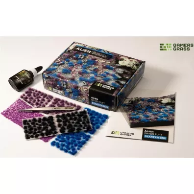 Gamers Grass: Tuft Starter Boxes - Alien Grass