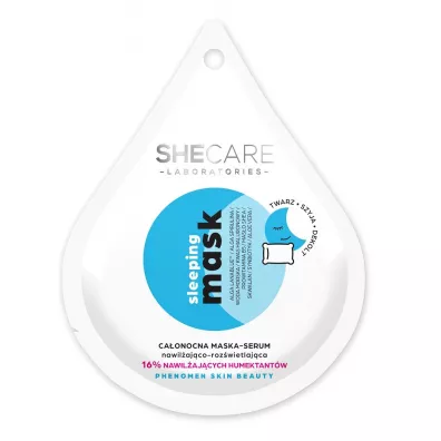 Shecare Całonocna maska-serum do twarzy 10 ml