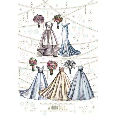 Karnet okolicznościowy Ślub