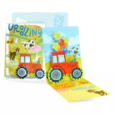 Kukartka Karnet B6 Urodziny