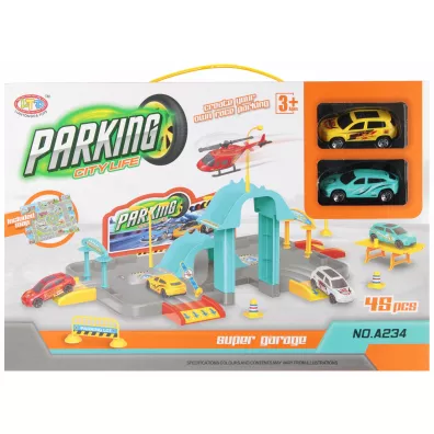 Parking City z akcesoriami MEGA CREATIVE 545655