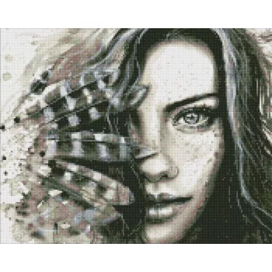 Ideyka Diamentowa mozaika - Wyrazisty wygląd 40x50cm