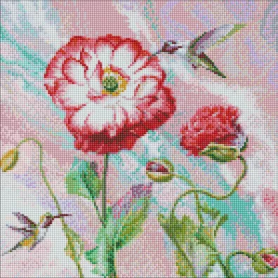 Ideyka Diamentowa mozaika - Lekka etiuda 40x40cm