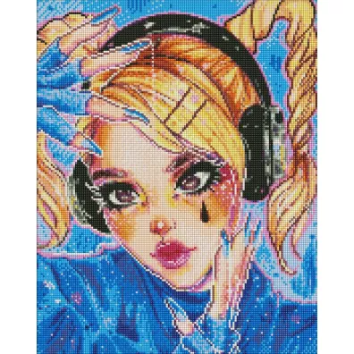 Ideyka Diamentowa mozaika - Rytmiczna muzyka 40x50cm