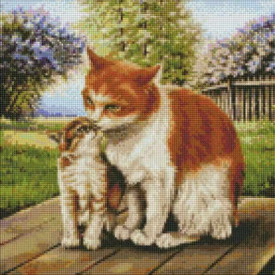 Ideyka Diamentowa mozaika - Matczyne ciepło 40x40cm