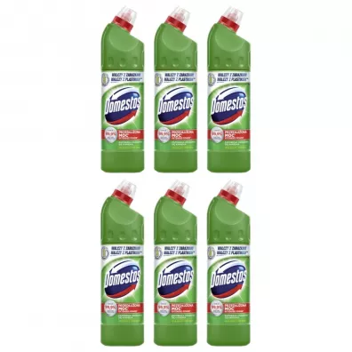 Domestos Płyn do WC Pine Fresh Zestaw 6 x 750 ml
