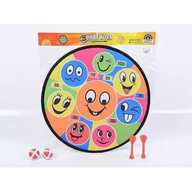 Tarcza na rzep z piłeczkami i rzutkami Adar