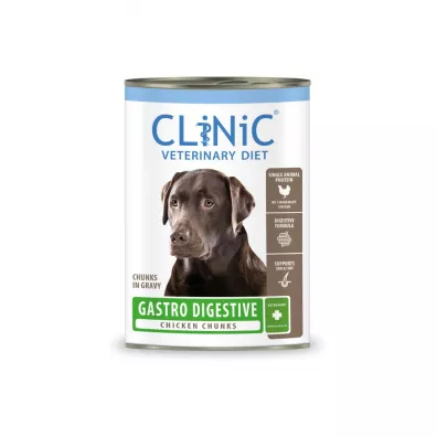 CLiNiC Veterinary Diet Dog Gastro Digestive Chicken - mokra karma weterynaryjna dla psów 415 g