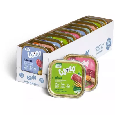 Wow Multipack zestaw karmy dla psa 11 x 150 g