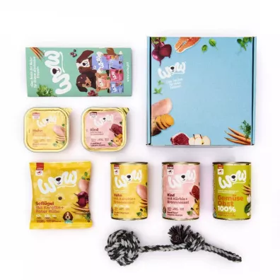 Wow Box Junior dla szczeniąt 3 x 400 g + 2 x 150 g + 80 g