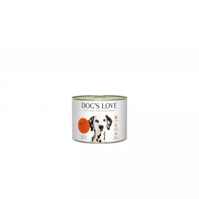 Dogs Love Rind - wołowina z jabłkiem, szpinakiem i cukinią 200 g