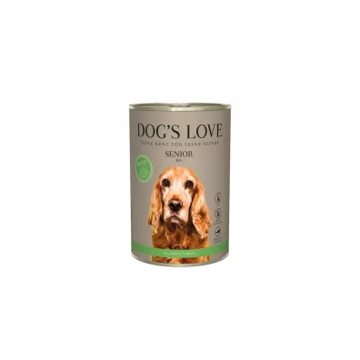 Dogs Love Senior Wild - dziczyzna karma dla starszych psów 400 g