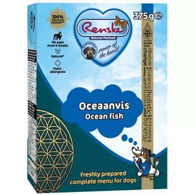 Renske Natural Petfood Renske Fresh oceanfish - świeże ryby oceaniczne dla psów 375 g