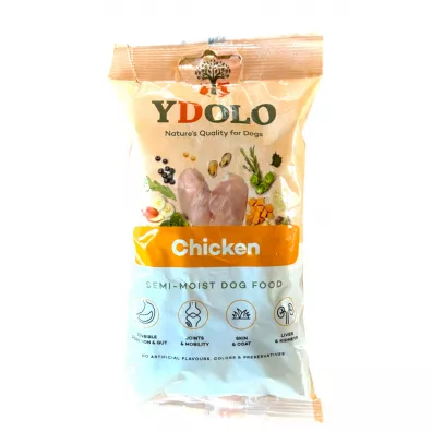 Ydolo Chicken - kurczak i ryby - półwilgotna karma dla psa 100 g