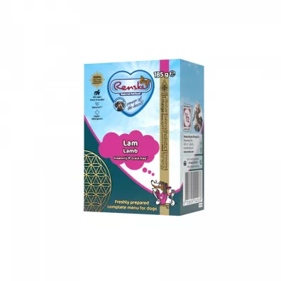 Renske Natural Petfood Fresh lamb - świeża jagnięcina bez zbóż dla psów 185 g