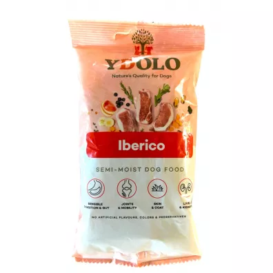 Ydolo Iberico - wieprzowina Iberico - karma półwilgotna dla psa 100 g